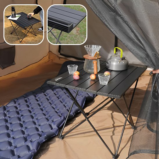 Table pliante portable Camping légère | Table pliante portable Camping légère | Table camping légère | Table pliante compacte | Table portable extérieure | Table camping pratique | Table pliante légère