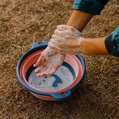 Bassine pliable Gain de place | Bassine pliable Gain de place | Bassine pliable compacte | Bassine pliable pratique | Bassine pliable rangement facile | Bassine pliable légère | Bassine pliable pliée