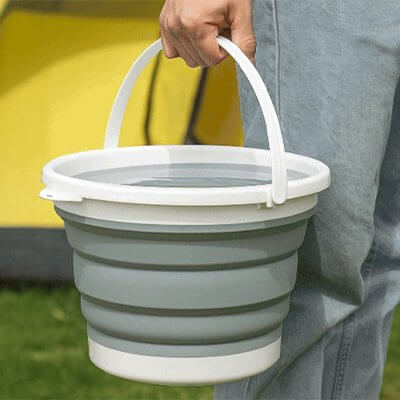 Seau Robuste & Polyvalent | Seau Robuste & Polyvalent | Seau résistant multiusage | Seau durable pour nettoyage | Seau polyvalent de rangement | Seau robuste extérieur | Seau pratique et solide