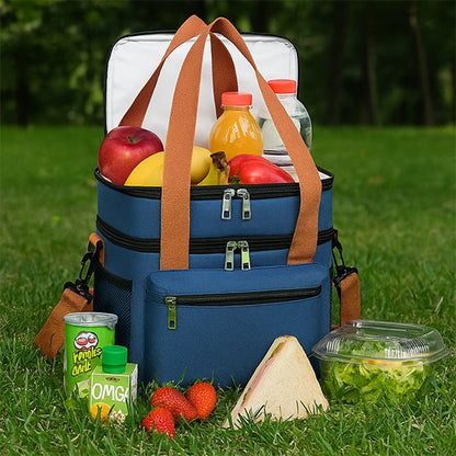 Sac isotherme | Bicolore Double Niveau