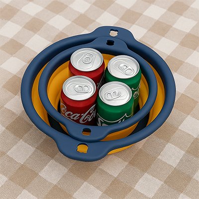 Bassine pliable | Gain de place