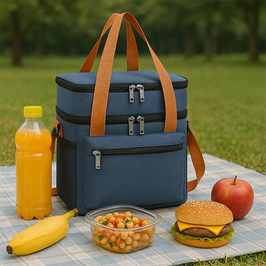 Sac isotherme | Bicolore Double Niveau