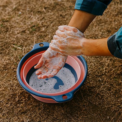 Bassine pliable | Gain de place